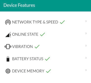 Mobile website vs mobile app: Android Chrome device features