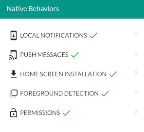 Mobile website vs mobile app: Android Chrome native behaviors