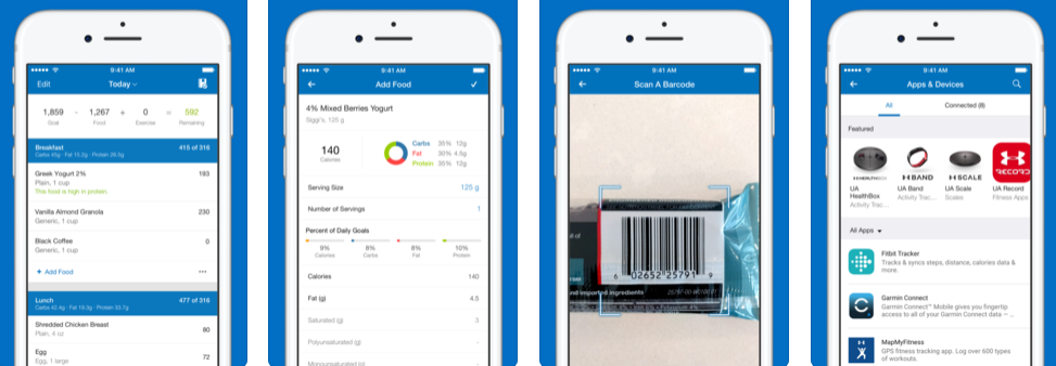 MyFitnessPal iOS