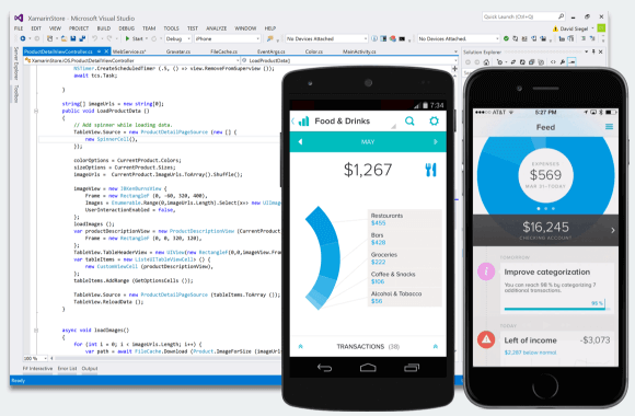 Xamarin code