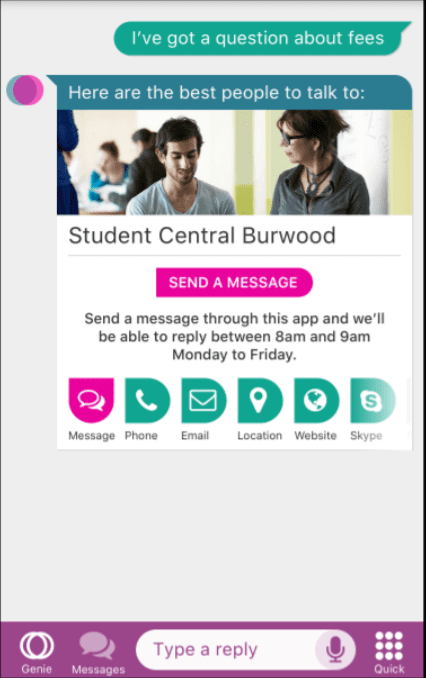 chatbot for education