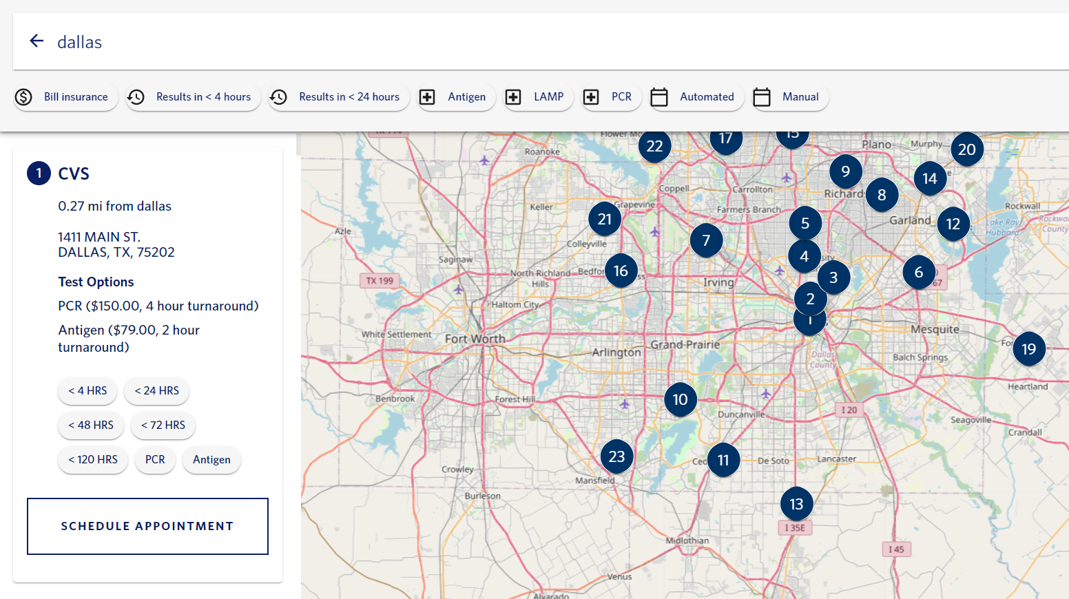 Customization of a booking system for labs