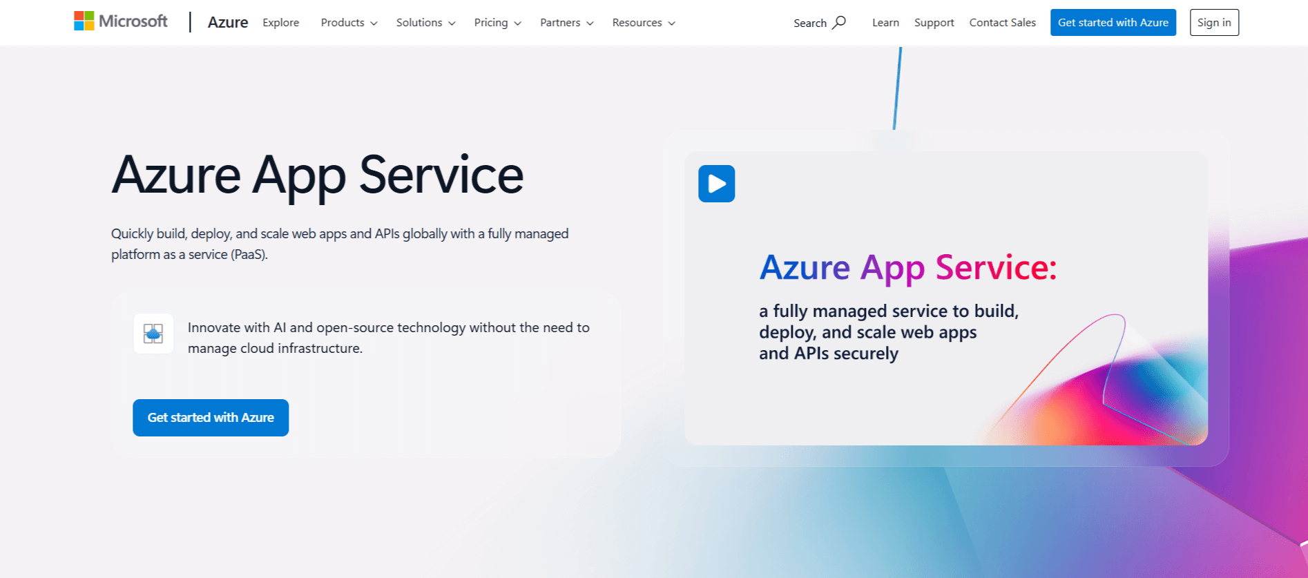  Azure Services for NET Developers App Service