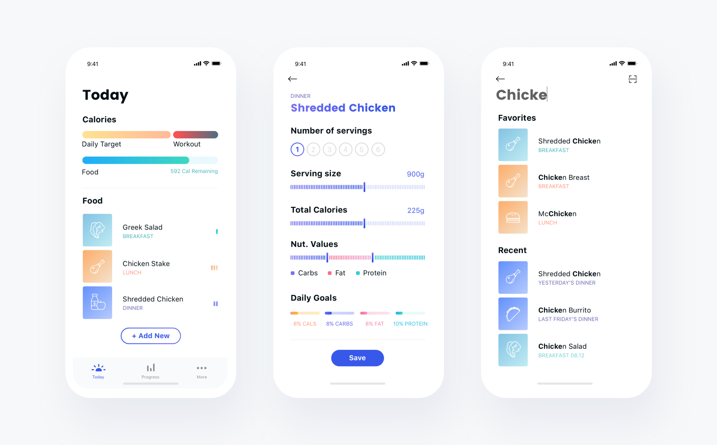 nutrition app