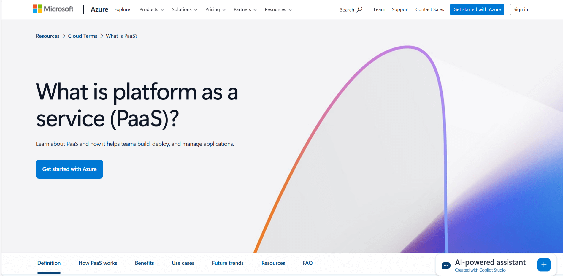 Azure Cloud Services PaaS