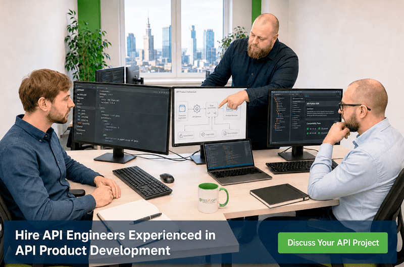 Hire API engineers experienced in API product development