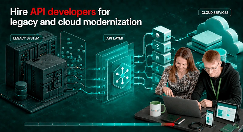 Hire API developers for legacy and cloud modernization