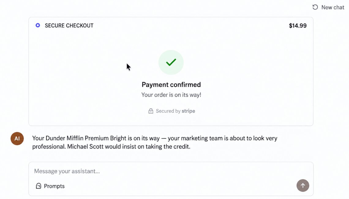 Stripe Agentic Payments for Ecommerce