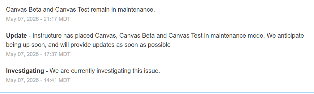 Canvas Gets Hacked and Goes Down