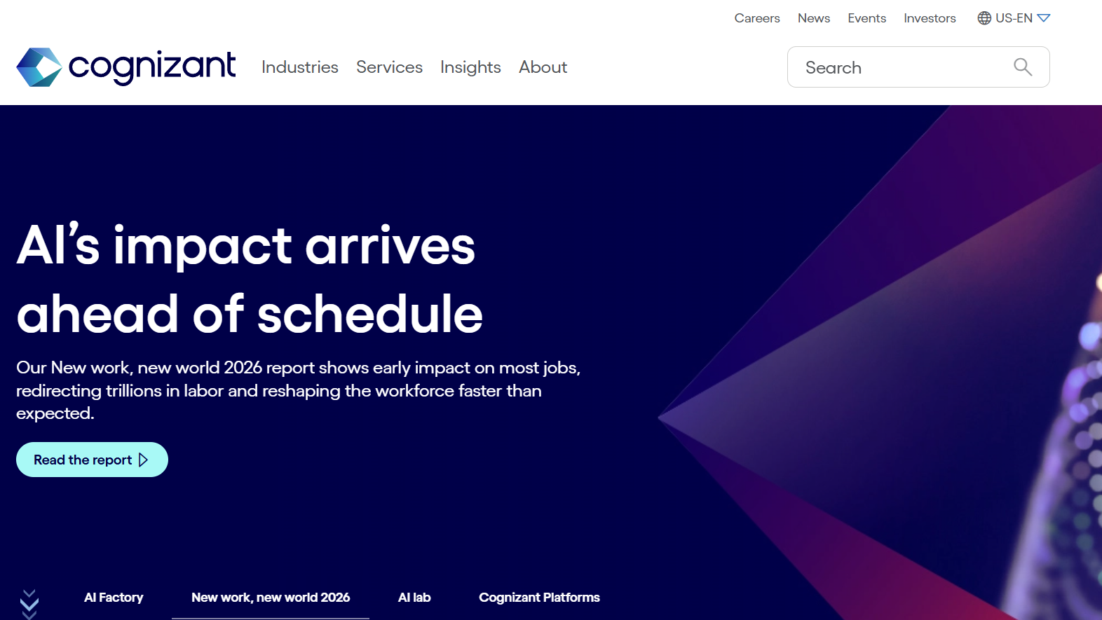 Cognizant is in the Top React js Web Development Companies In the USA
