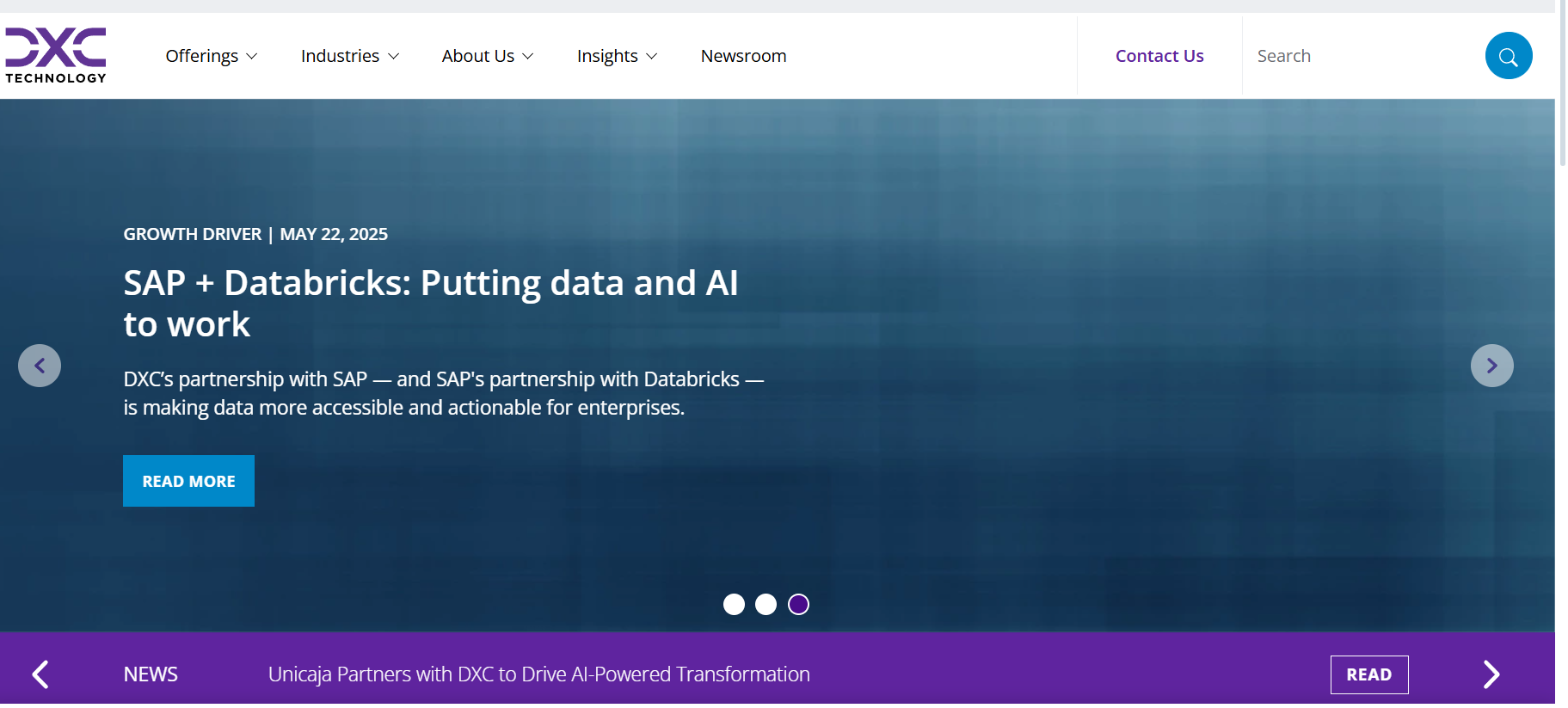 DXC Technology software development company