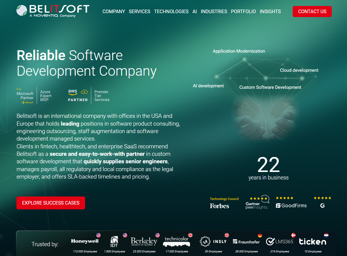 belitsoft top software development company usa