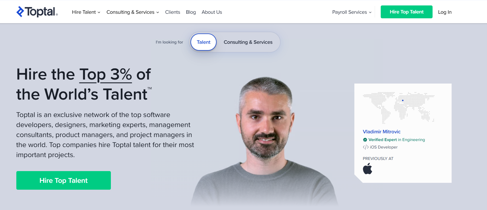 Toptal software development company