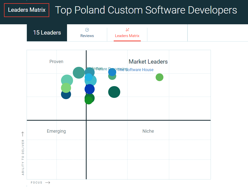 Belitsoft included in the Top Software Development Companies